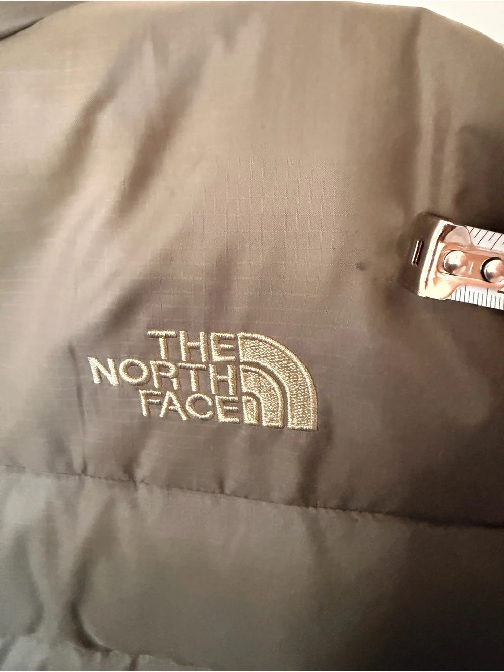 The North Face - Men’s Olive Green Puffer Vest
